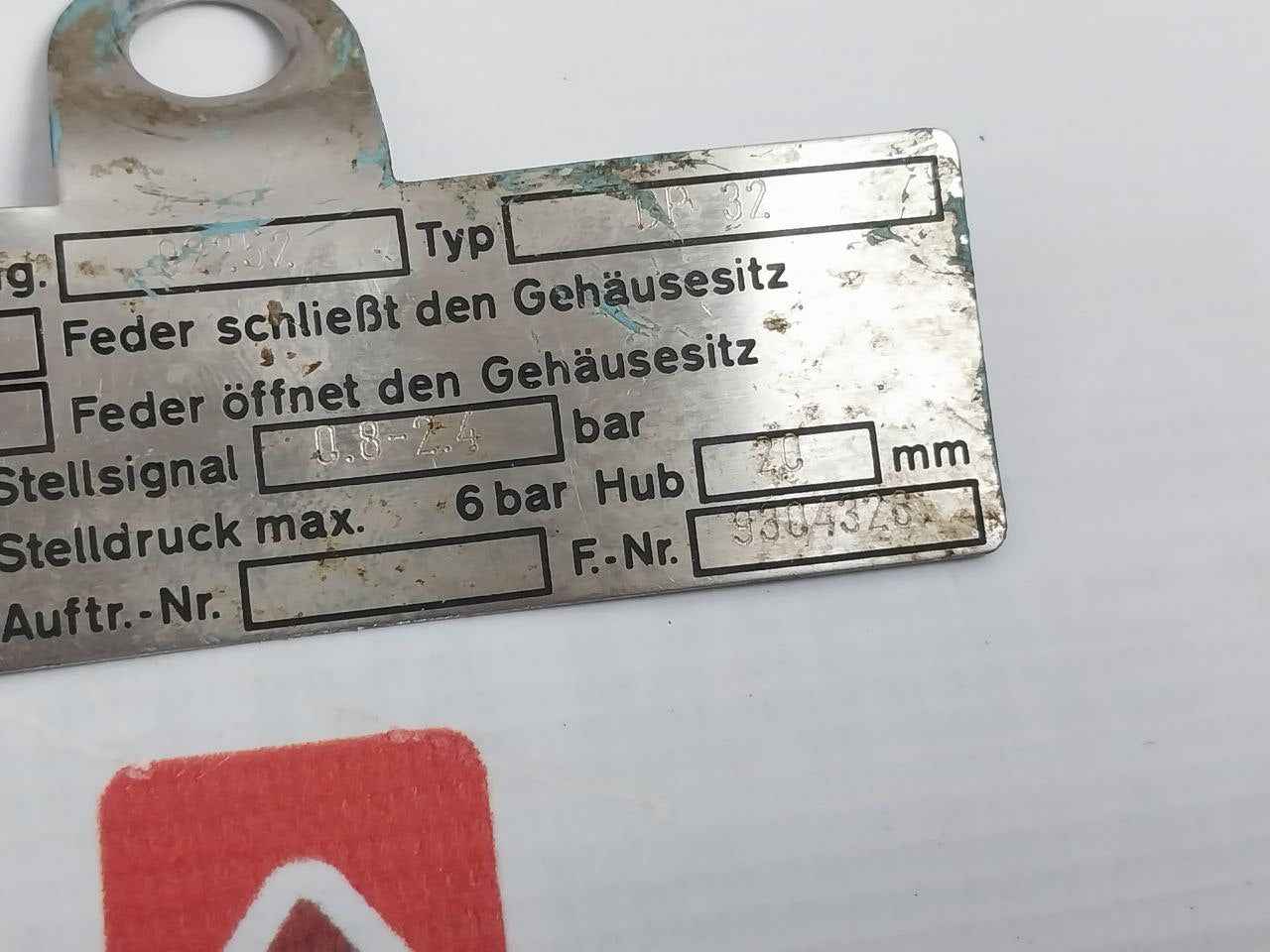 Ari Dp32 Pneumatic Actuator W/6Dr5310-0Ng00-0Aa0 Sipart Ps2 I/P Positioner