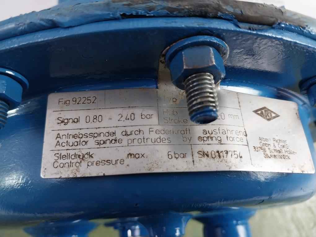 Ari Dp32 Pneumatic Actuator W/ Sipart Ps2 I/P Positioner 6Rd5010-0Ng00-0Aa0 Ip65