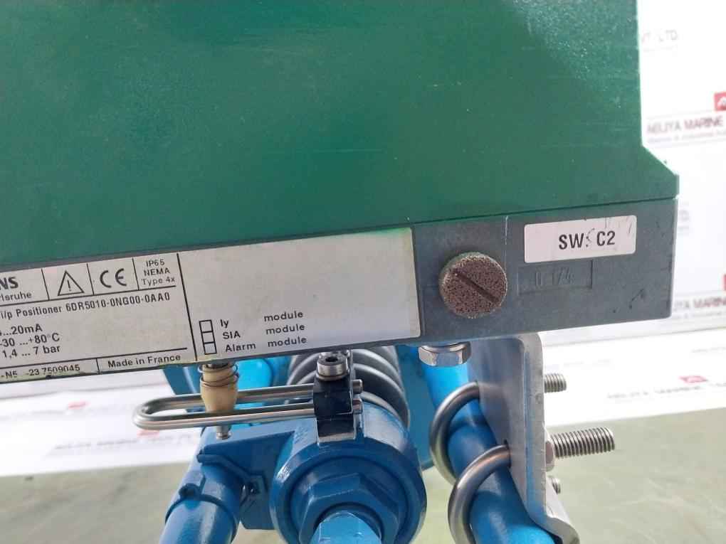 Ari Dp32 Pneumatic Actuator W/ Sipart Ps2 I/P Positioner 6Rd5010-0Ng00-0Aa0 Ip65