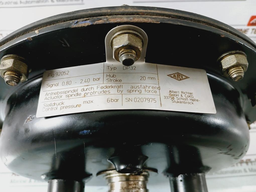 Ari Dp32 Type 92052 Control Valve 0.80-2.40 Bar