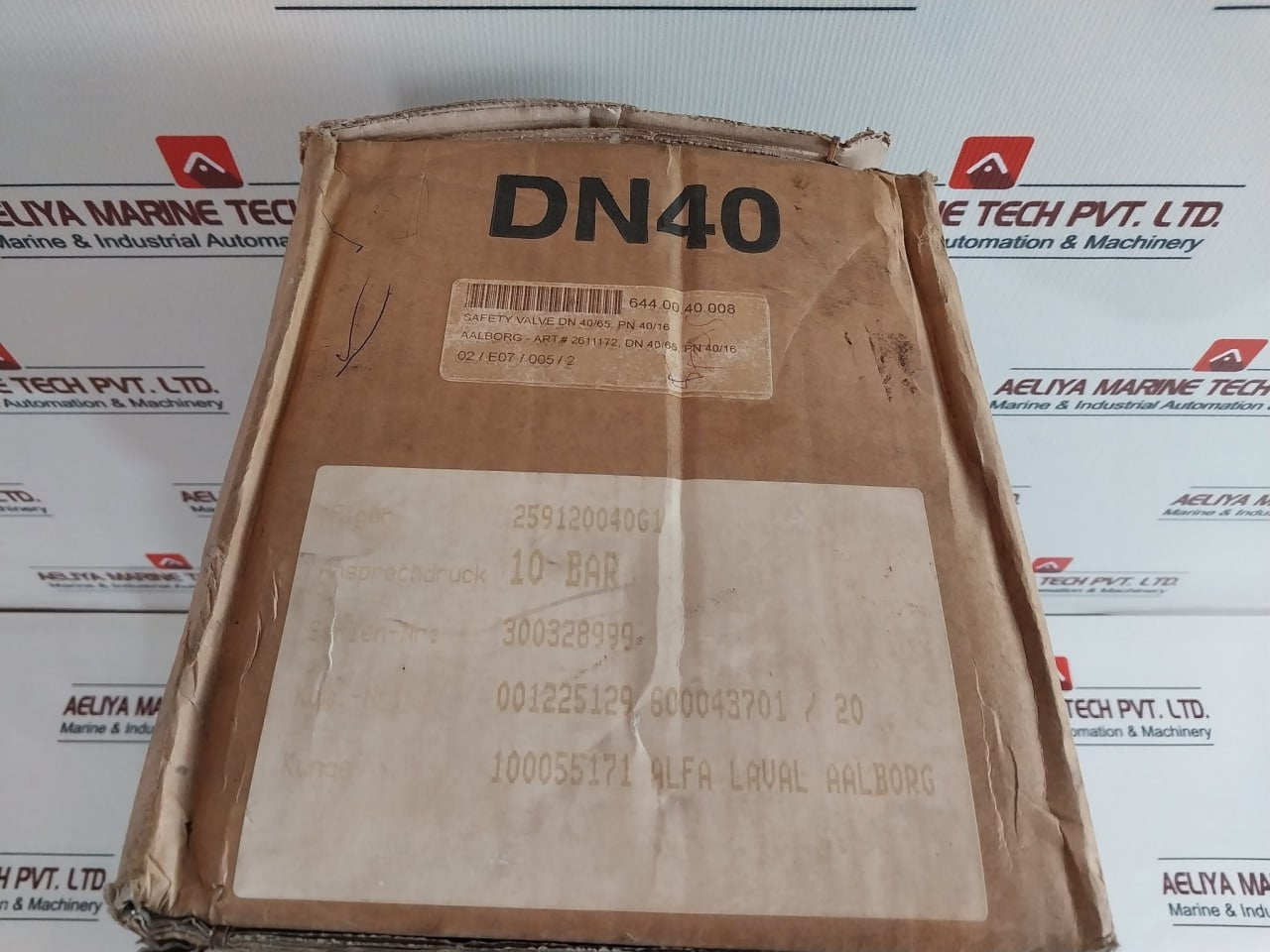 Ari Armaturen Js1049/Sa395 Safety Valves 10 Bar Ts 350°C Dn 40/65