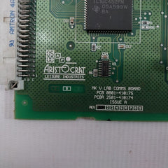 Aristocrat Communication And Data Logging Interface Card 2501-410174