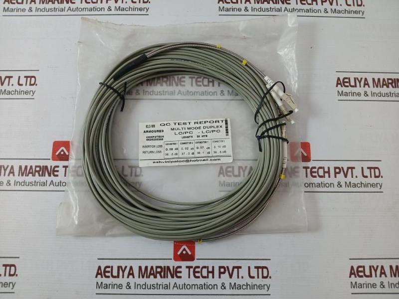 Armored Optical Fiber 62.5/125 Mm-2C 3.0Mm Multi Mode Duplex Lc/Pc-lc/Pc 25M