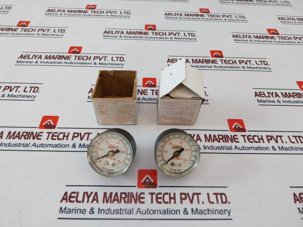 Aro 0-14 PSI Pressure Gauge