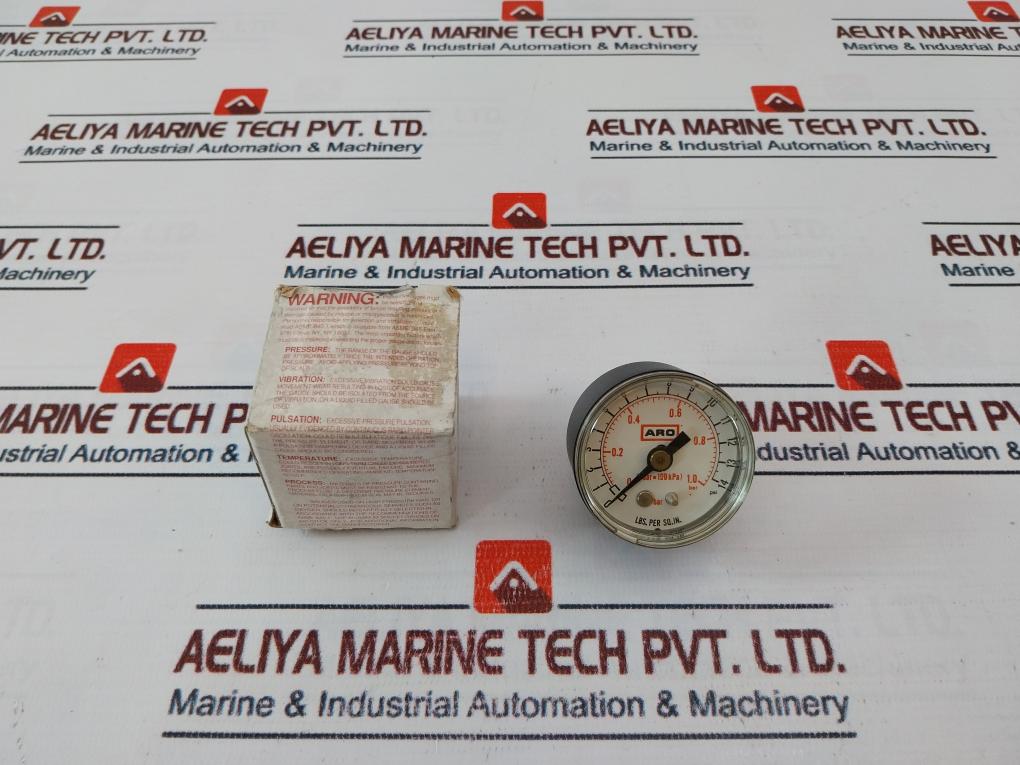 Aro 0-14 PSI Pressure Gauge