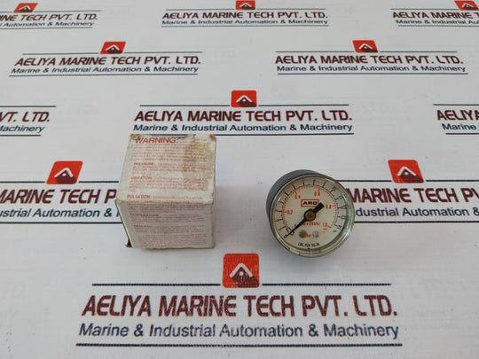 Aro 0-14 PSI Pressure Gauge