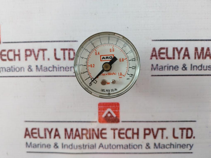 Aro 0-14 PSI Pressure Gauge