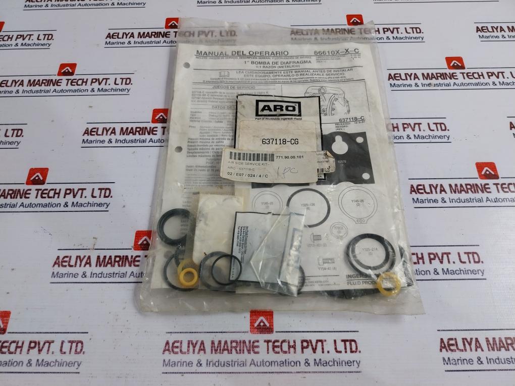 Aro 637118-c Air Side Service Kit 637118-cg/66610x-x-c/771.90.00.101