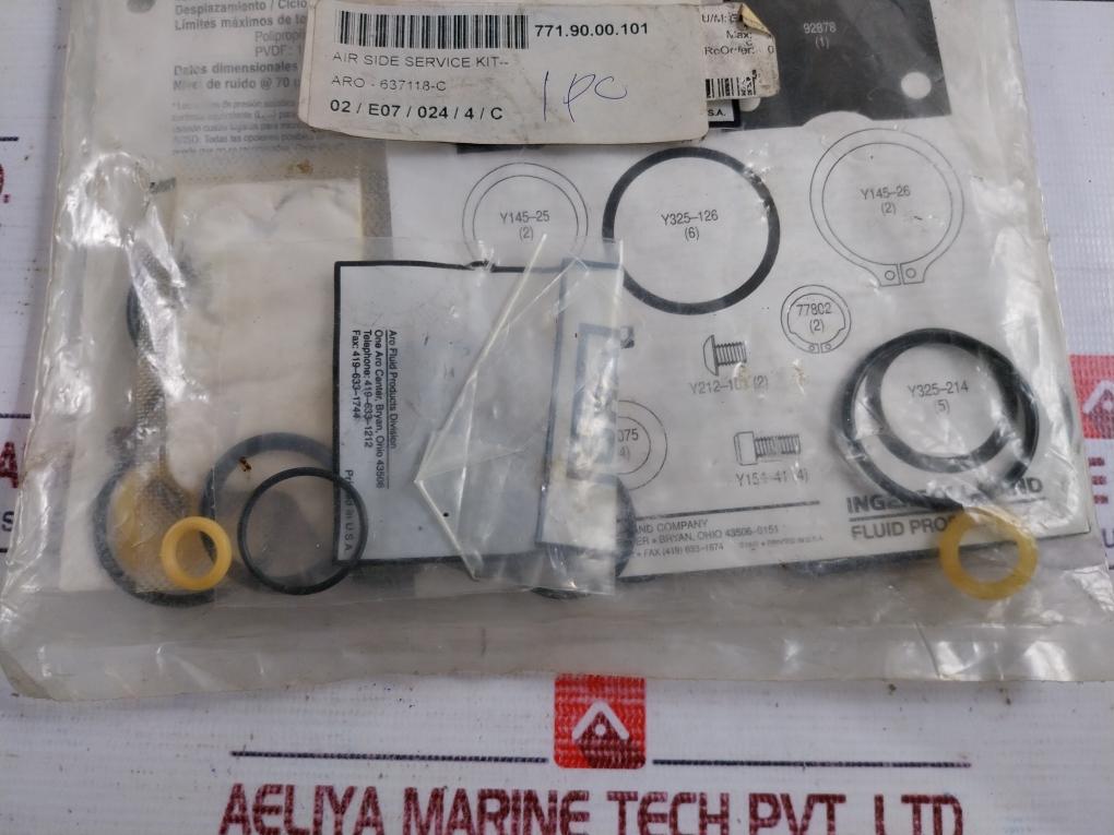 Aro 637118-c Air Side Service Kit 637118-cg/66610x-x-c/771.90.00.101