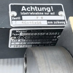 Aroflex Svd6-2-14-dd Valve Eexmiit4 D61 24V 0.98A 22W