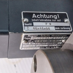 Aroflex Svd6-2-14-dd Valve Eexmiit4 D61 24V 0.98A 22W