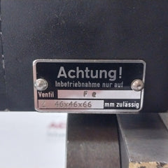 Aroflex Svd6-2-14-dd Valve Eexmiit4 D61 24V 0.98A 22W