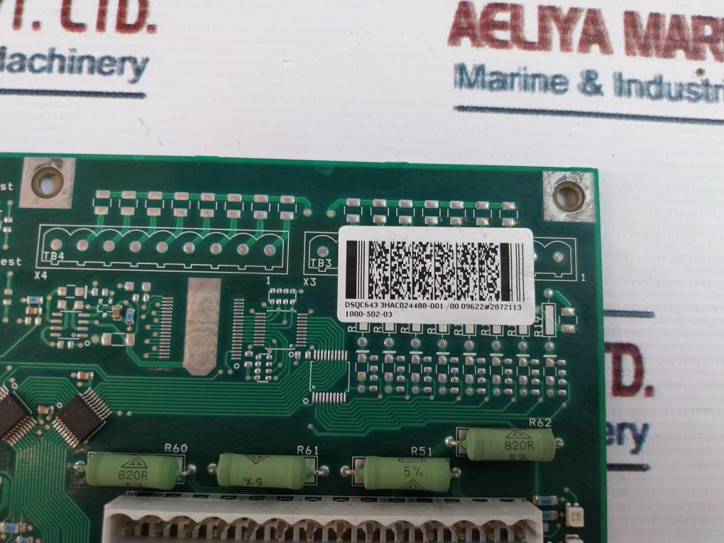 Aros Electronics 3Hac024488-001/00 Control Circuit Board Dsqc643