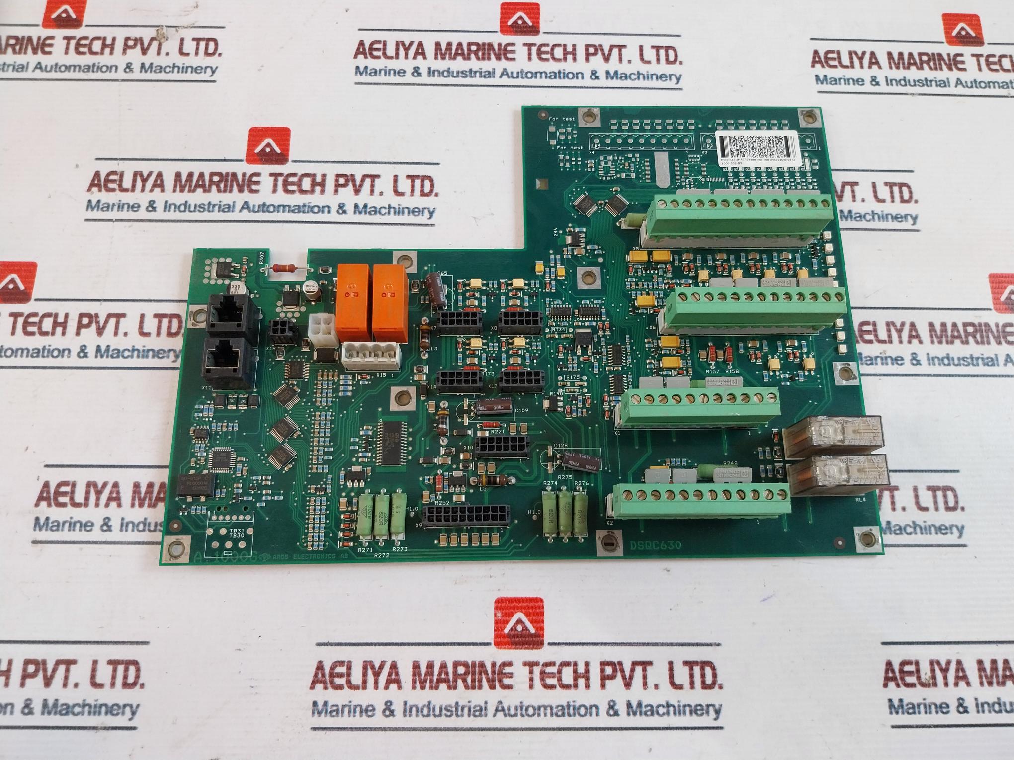 Aros Electronics DSQC 643 Control Circuit Board 3HAC024488-001/00 94V