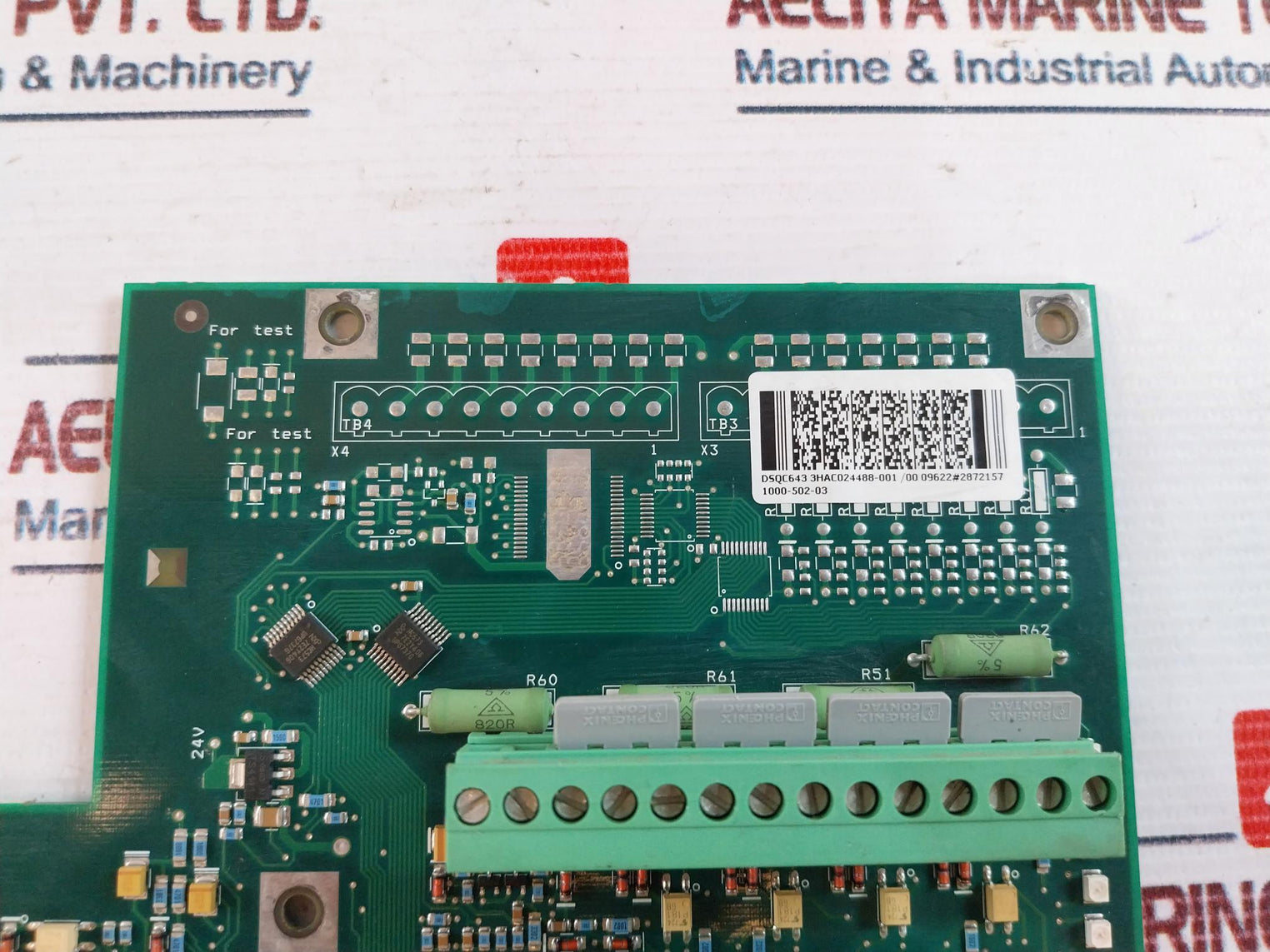 Aros Electronics DSQC 643 Control Circuit Board 3HAC024488-001/00 94V