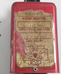 Artisan 428-2-p-2 Solid State Timer 115 Vac