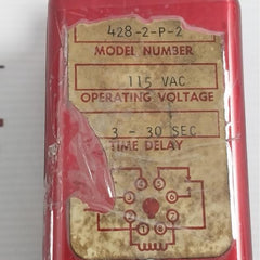 Artisan 428-2-p-2 Solid State Timer 115 Vac