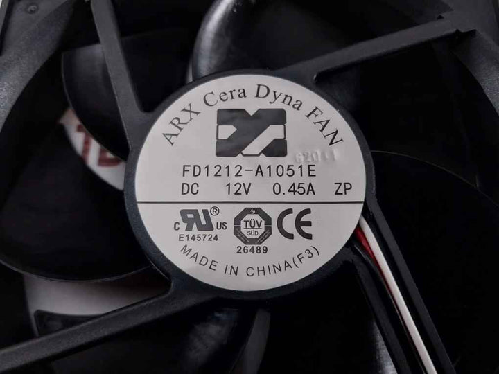 Arx Fd1212-a1051E Dc Cooling Fan 12V 0.45A