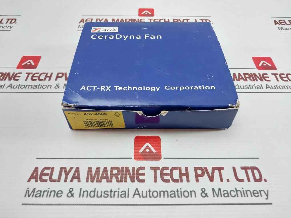 Arx Fd1212-a1051E Dc Cooling Fan 12V 0.45A