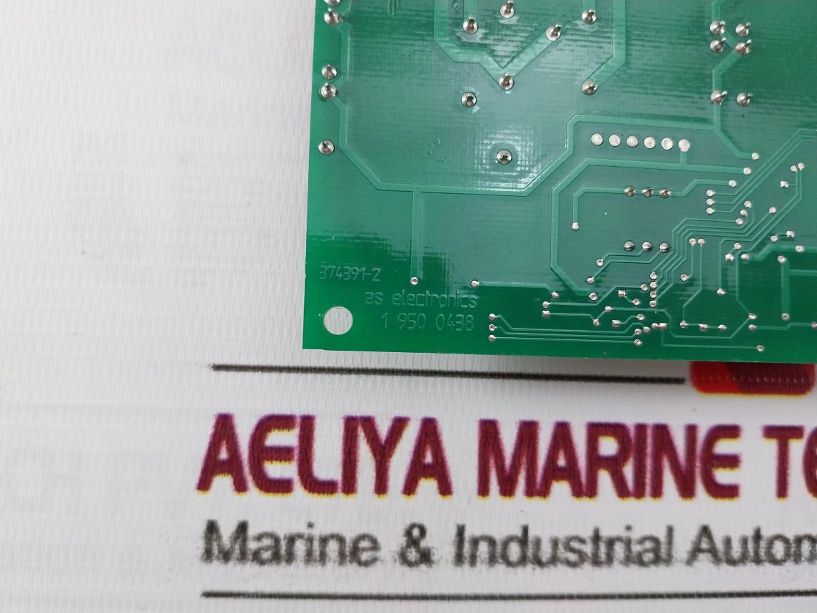 As Electronics 374391-2 Control Timer Printed Circuit Board Module Rev.2