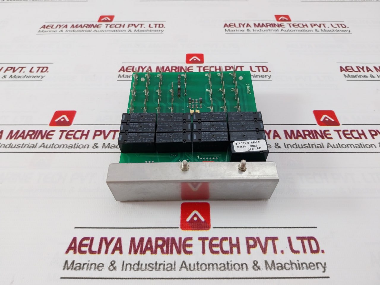 As Electronics 374391-2 Control Timer Printed Circuit Board Module Rev.2