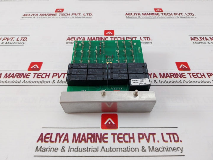 As Electronics 374391-2 Control Timer Printed Circuit Board Module Rev.2