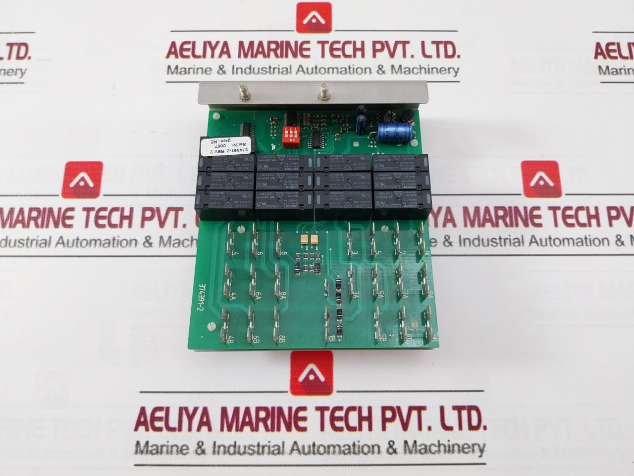 As Electronics 374391-2 Control Timer Printed Circuit Board Module Rev.2