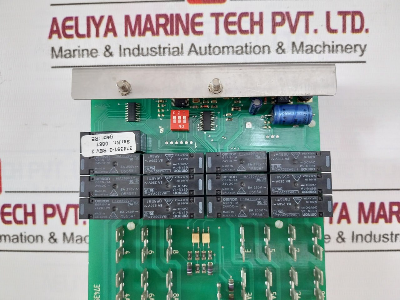 As Electronics 374391-2 Control Timer Printed Circuit Board Module Rev.2