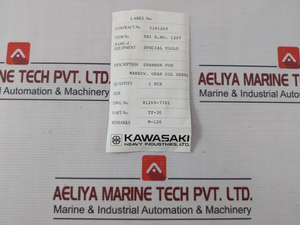 Asahi 70-75 Hanging Hook Spanner