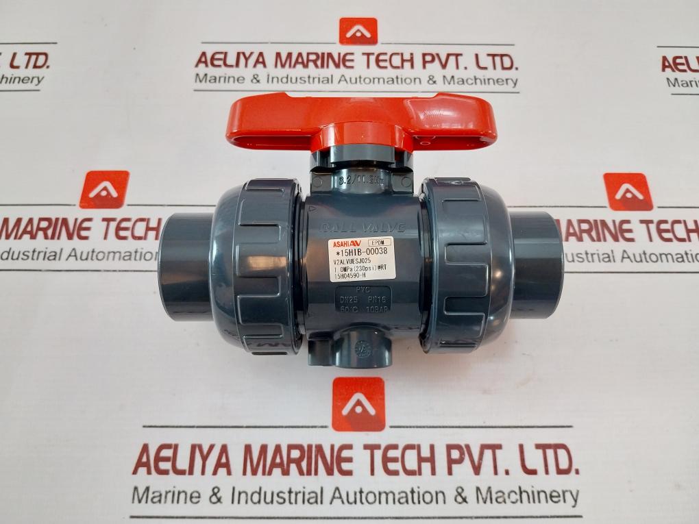 Asahi Av 15Hib-00038 Ball Valve V2Alvuesj025 10Bar 3.2/11.2 Nm