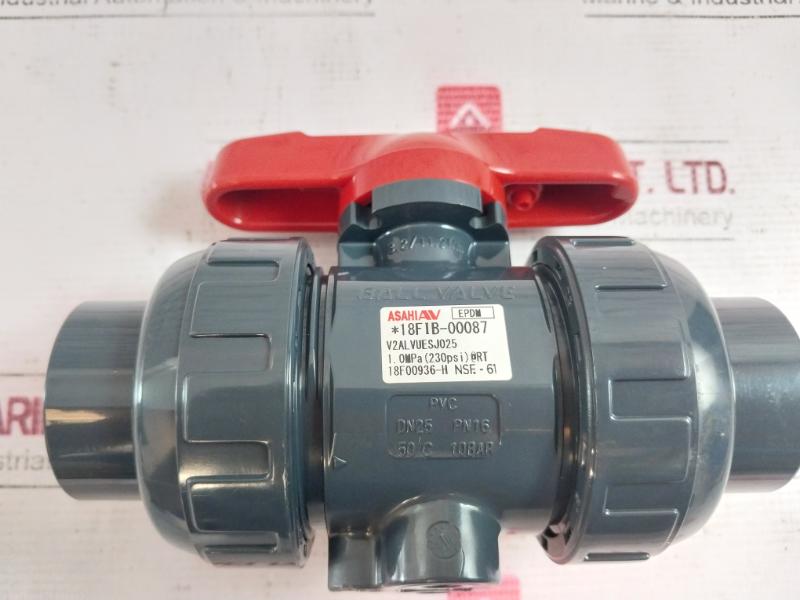 Asahi Av Epdm V2Alvuesj025 Ball Valve 10Bar 1.0Mpa (230Psi) Rt 3.2/11.2Nm