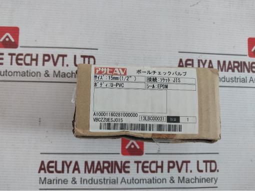 Asahi Av Vbczzuesj015 Ball Check Valve A10001160281000000 15Mm (1/2”) 13Lbc00031
