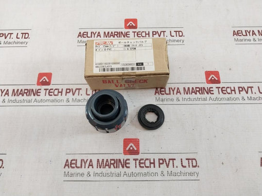 Asahi Av Vbczzuesj015 Ball Check Valve U-pvc 15Mm 13Lbc00031
