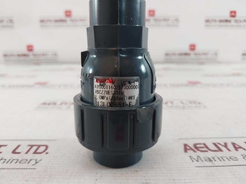 Asahi Av Vbczzuesj015 Ball Check Valve U-pvc 15Mm 13Lbc00031