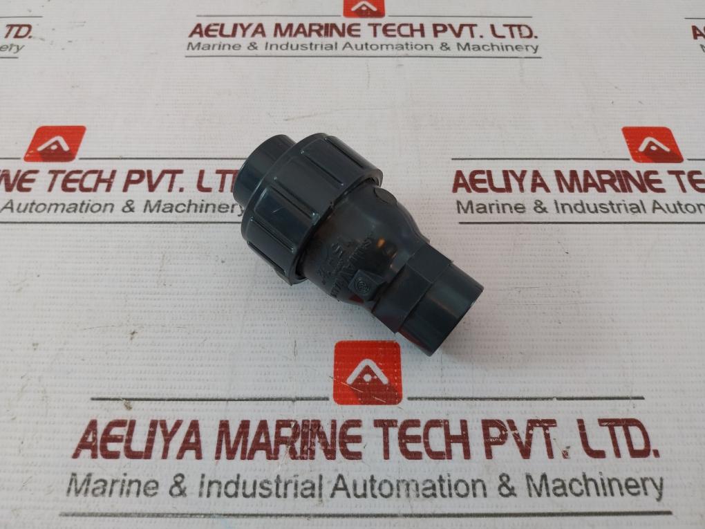 Asahi Av Vbczzuvsj015 Ball Check Valve 15Mm U-pvc Body Fkm Seal 1.0Mpa Socket Ji