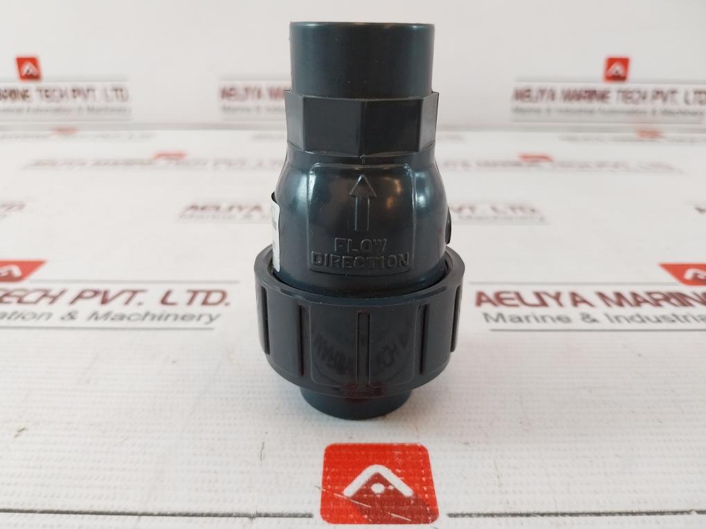 Asahi Av Vbczzuvsj015 Ball Check Valve 15Mm U-pvc Body Fkm Seal 1.0Mpa Socket Ji