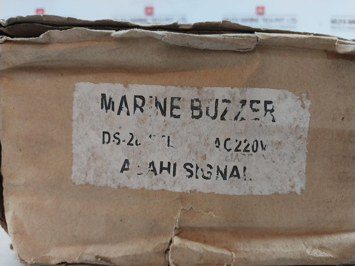 Asahi Signal 2Slw Marine Buzzer 220V Ac 35Va 60Hz