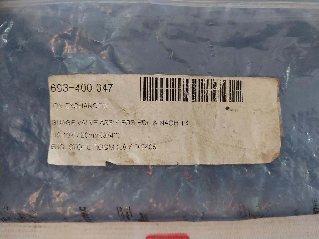 Asahi Yukizai Kogyo Av Automatic Valve 693-400.047 20Mm