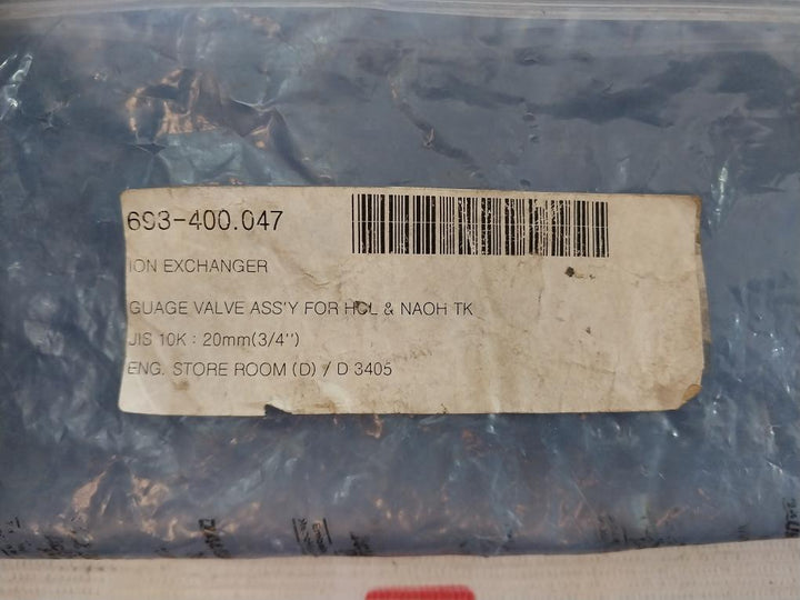 Asahi Yukizai Kogyo Av Automatic Valve 693-400.047 20Mm