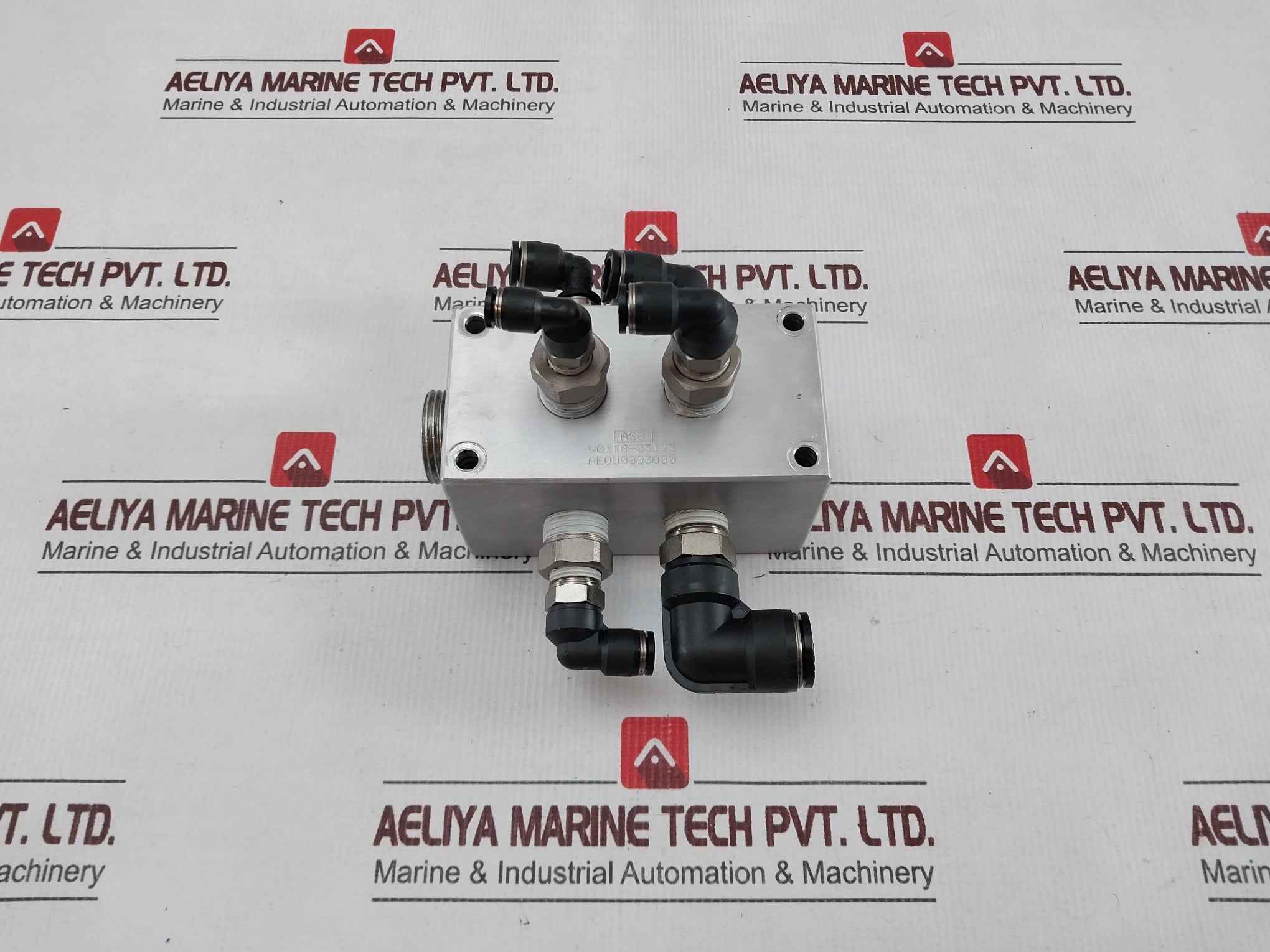 Asb V0118-03j23 Hydraulic Manifold Block Nebjs03na