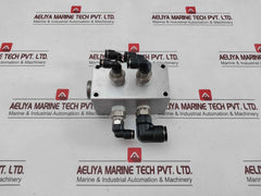 Asb V0118-03j23 Hydraulic Manifold Block Nebjs03na