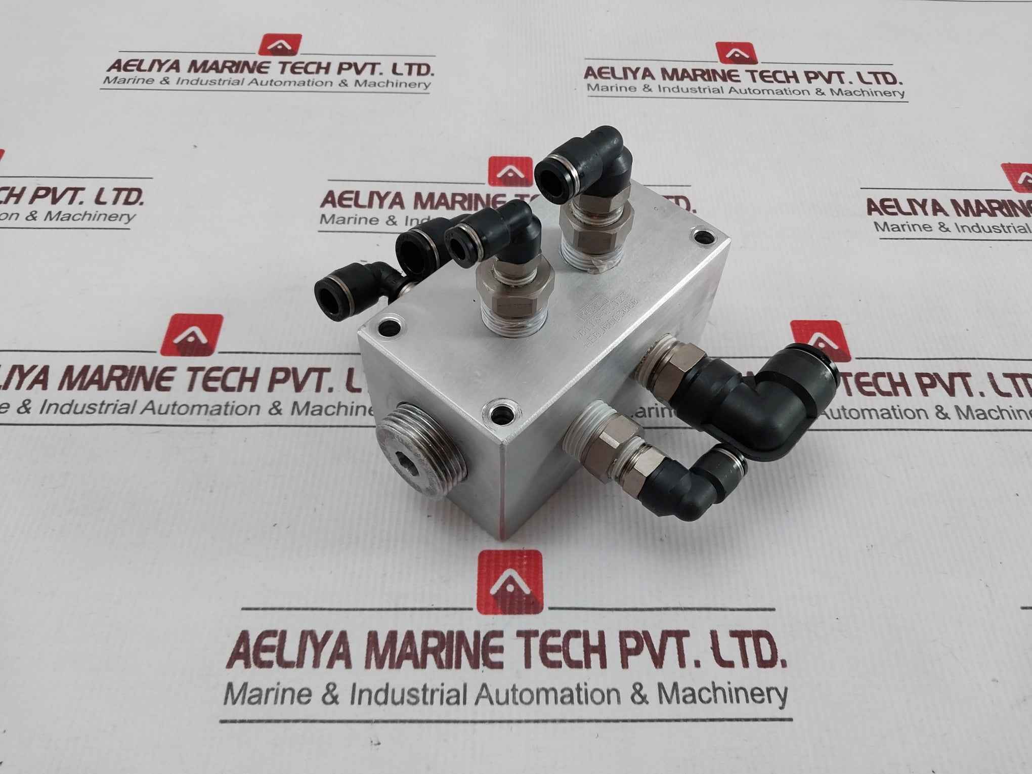 Asb V0118-03j23 Hydraulic Manifold Block Nebjs03na