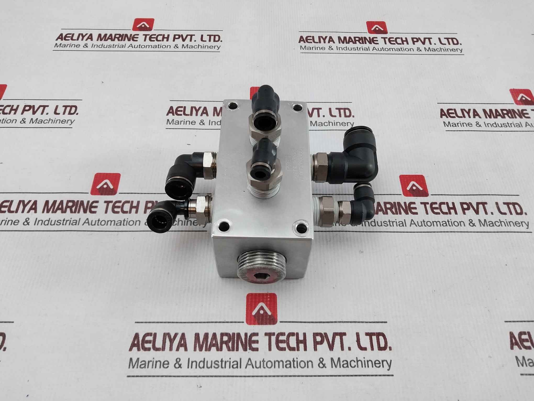 Asb V0118-03j23 Hydraulic Manifold Block Nebjs03na