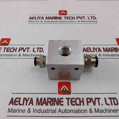 Asb V0118-05K23 Pneumatic Flow Control Valve Block Ae0D0010000