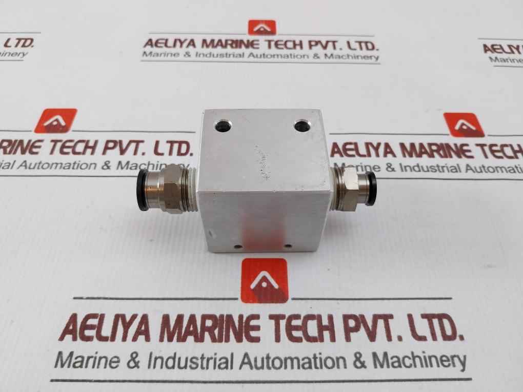 Asb V0118-05K23 Pneumatic Flow Control Valve Block Ae0D0010000