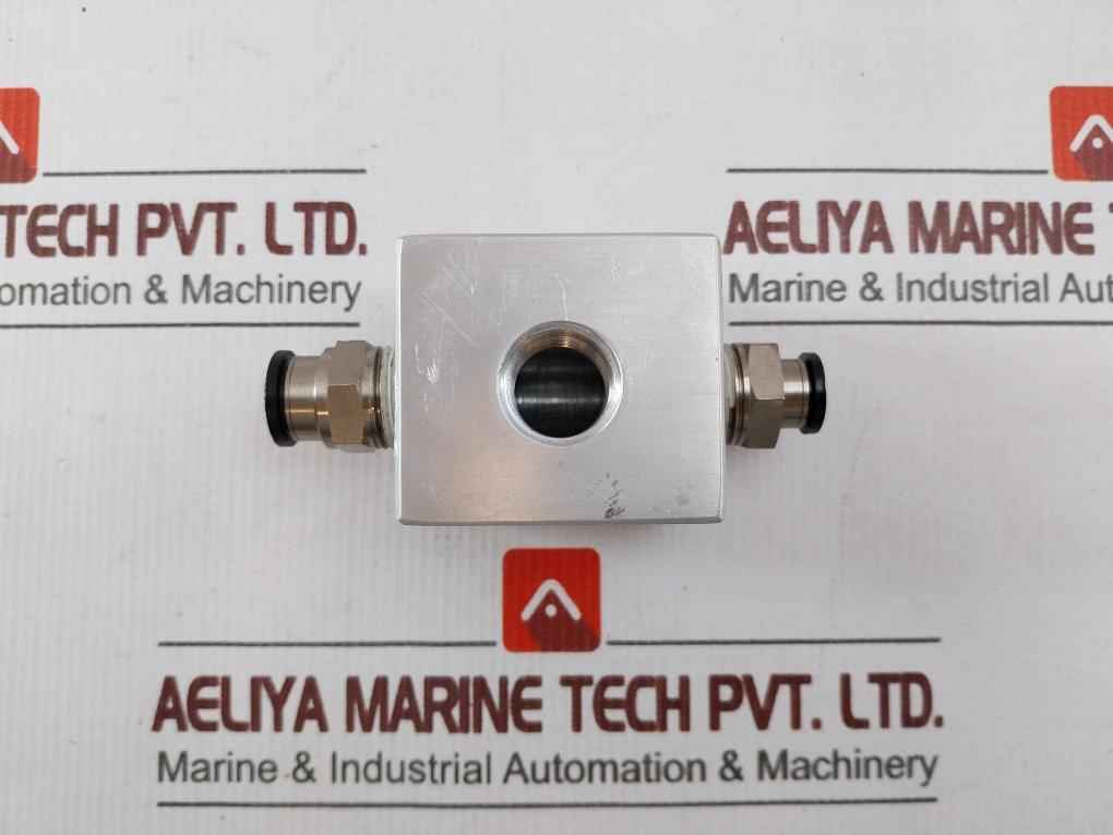 Asb V0118-05K23 Pneumatic Flow Control Valve Block Ae0D0010000