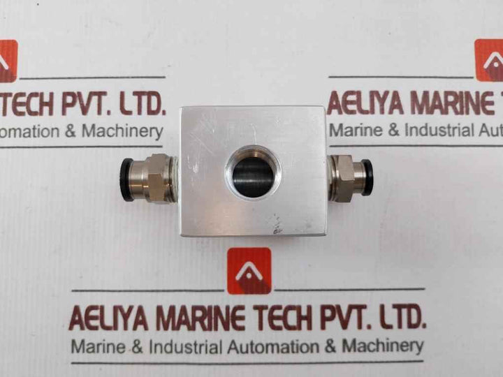 Asb V0118-05K23 Pneumatic Flow Control Valve Block Ae0D0010000