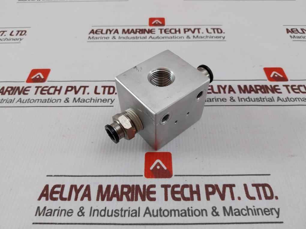 Asb V0118-05K23 Pneumatic Flow Control Valve Block Ae0D0010000