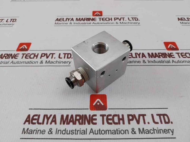 Asb V0118-05K23 Pneumatic Flow Control Valve Block Ae0D0010000