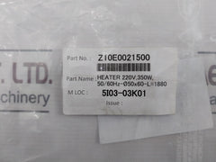 Asb Z10E0021500 Heating Coil 220V 350W 50/60Hz